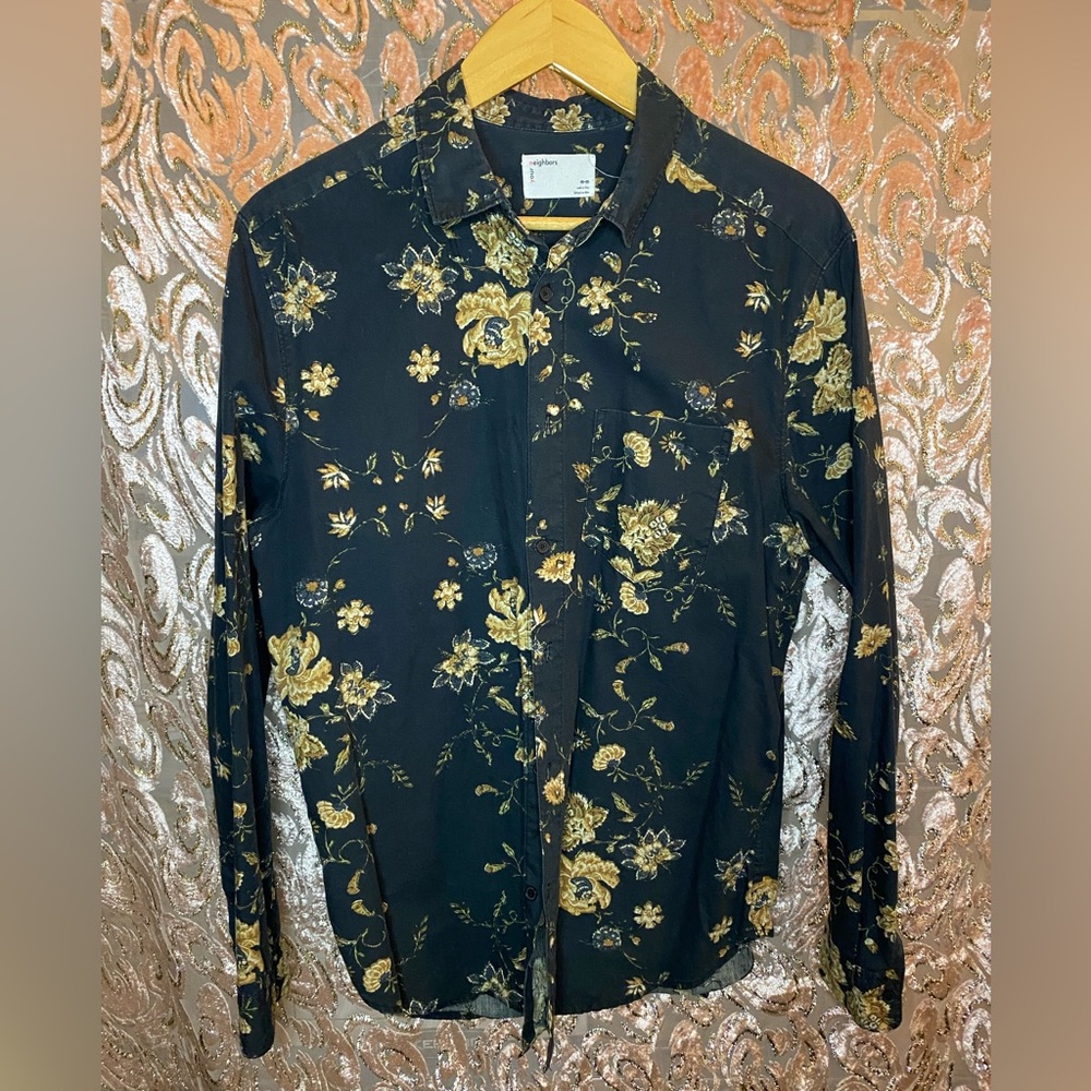 Urban Outfitters Flower Print Shirt